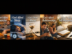 The Things We Say We Can't Afford...
