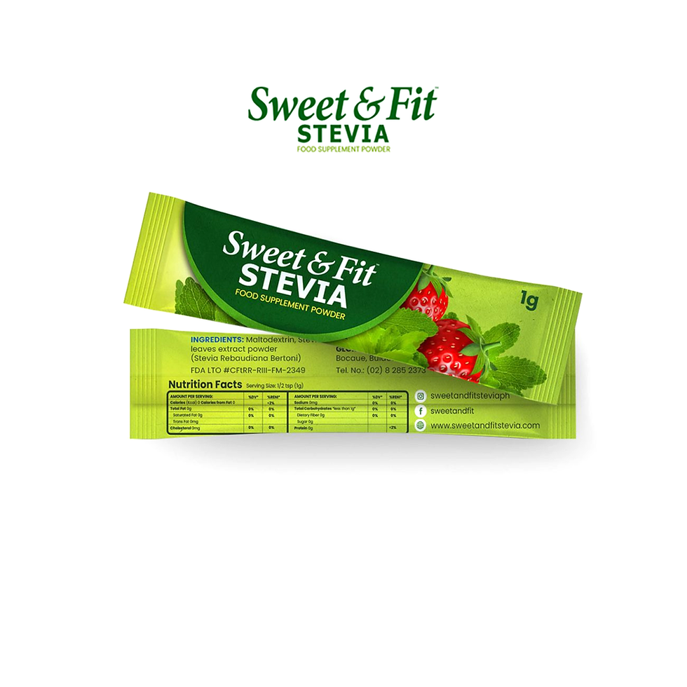 Sweet & Fit Stevia Sweetener by 500 sachets