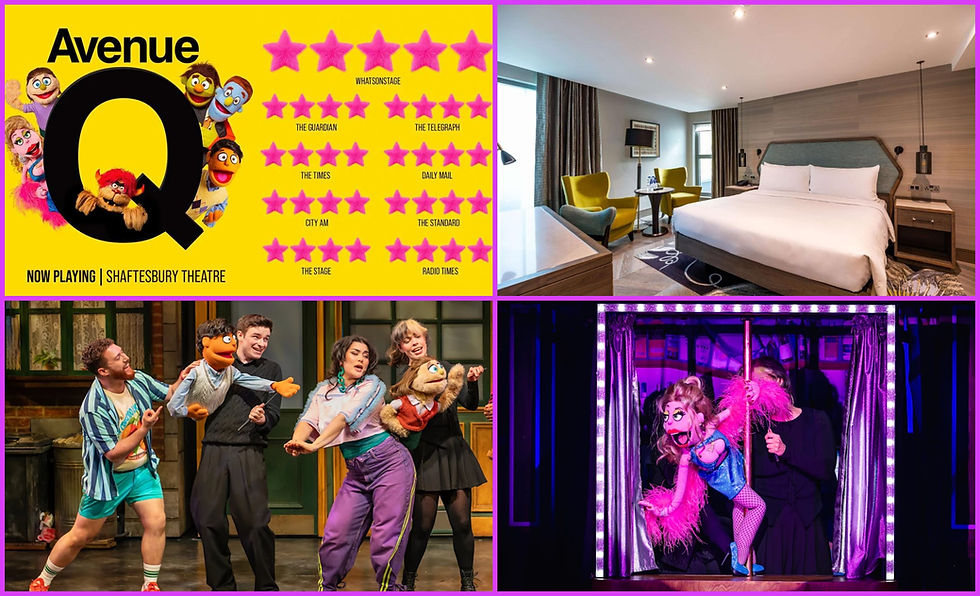 Avenue Q & London Hotel Theatre Break for 2