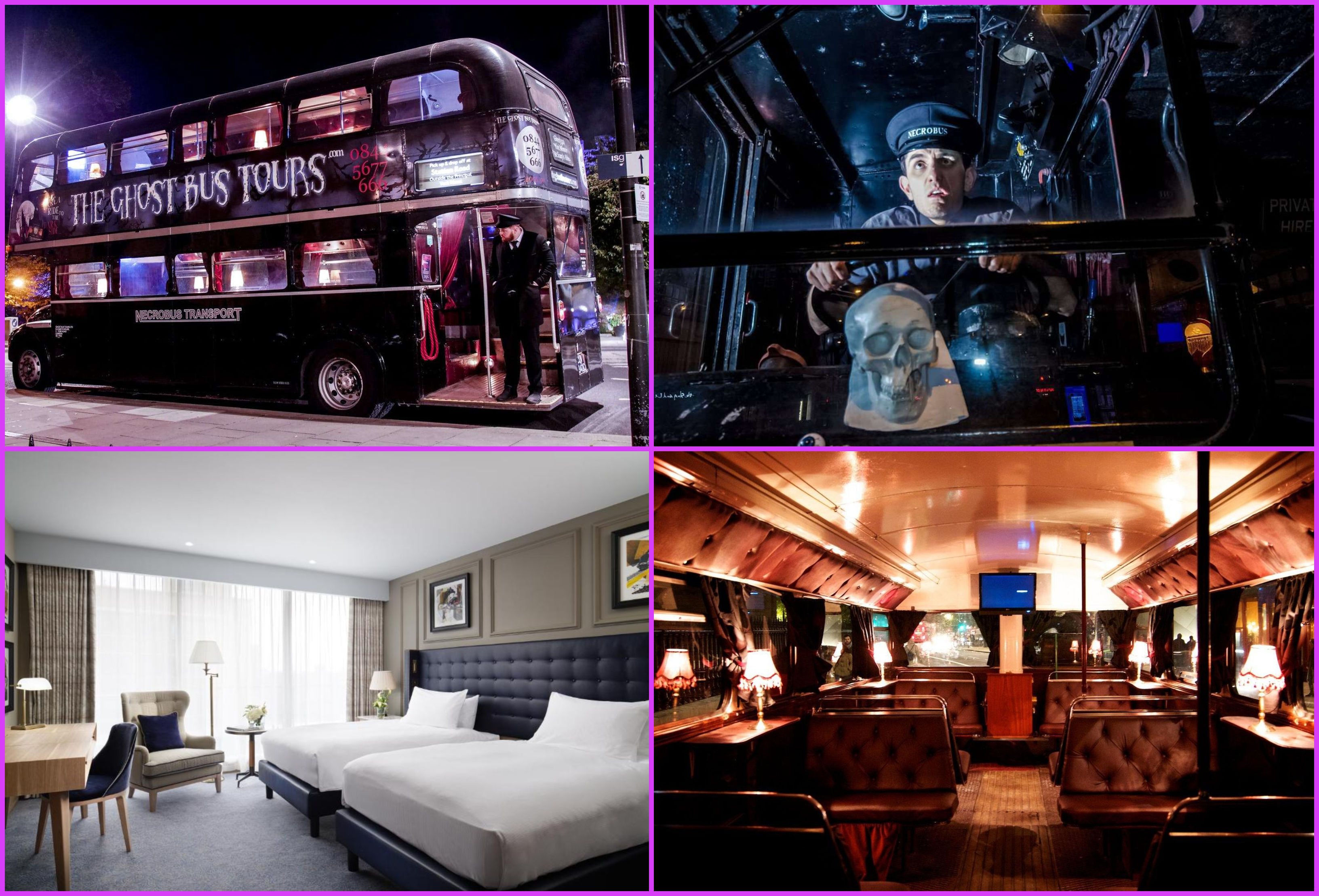Ghost Bus Tour & York Hotel Break for 2