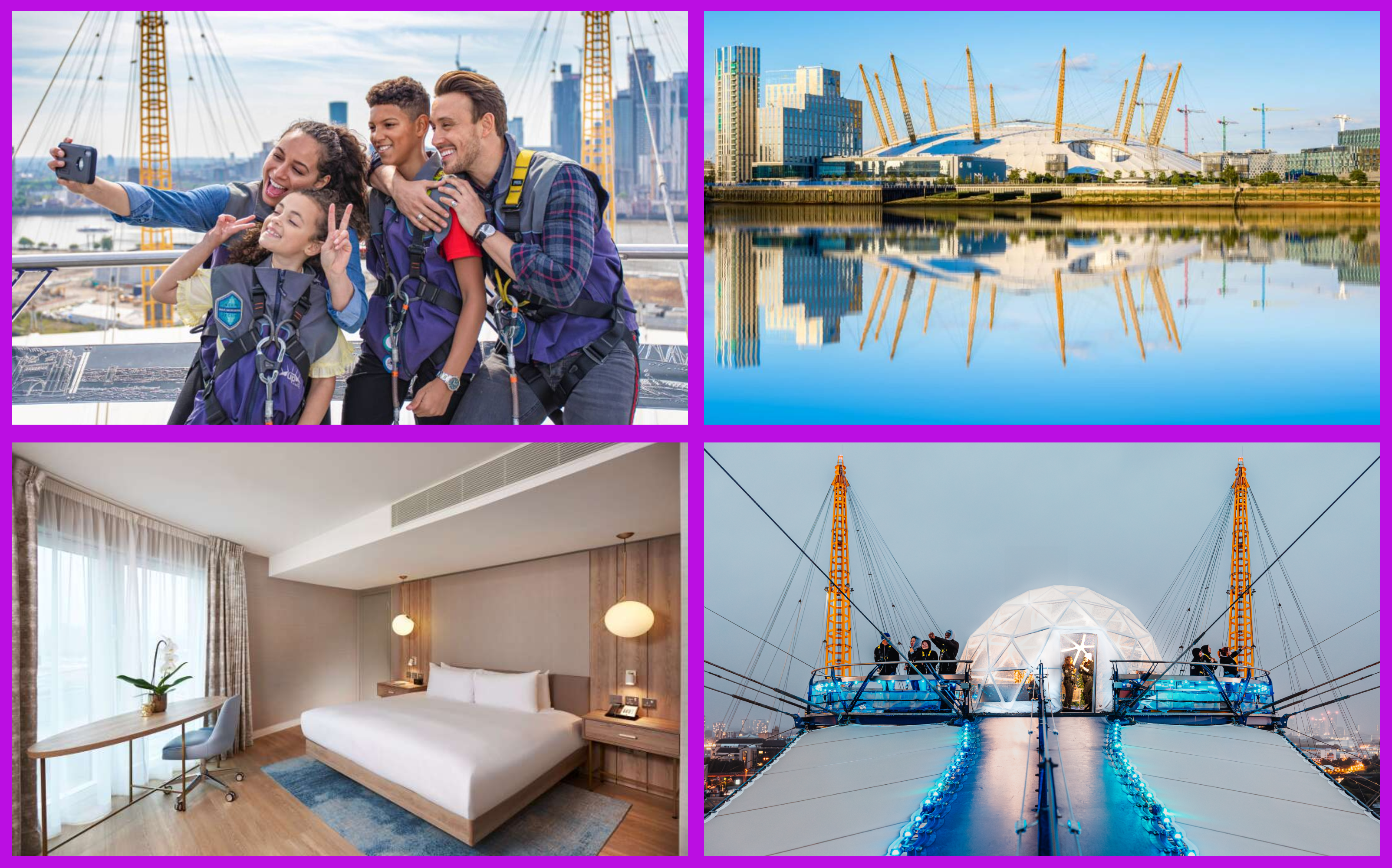 Up at The O2 Climb Experience & London Hotel Break for 2