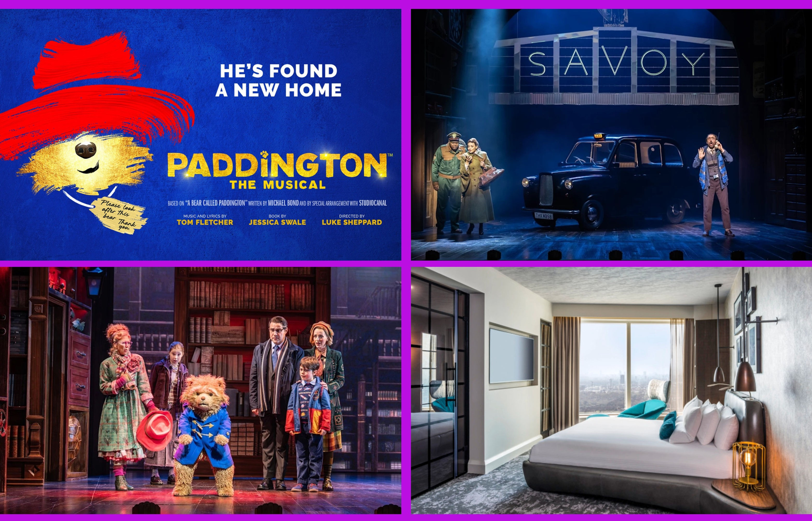 3★ or 4★ London Hotel Stay & Paddington The Musical for 2