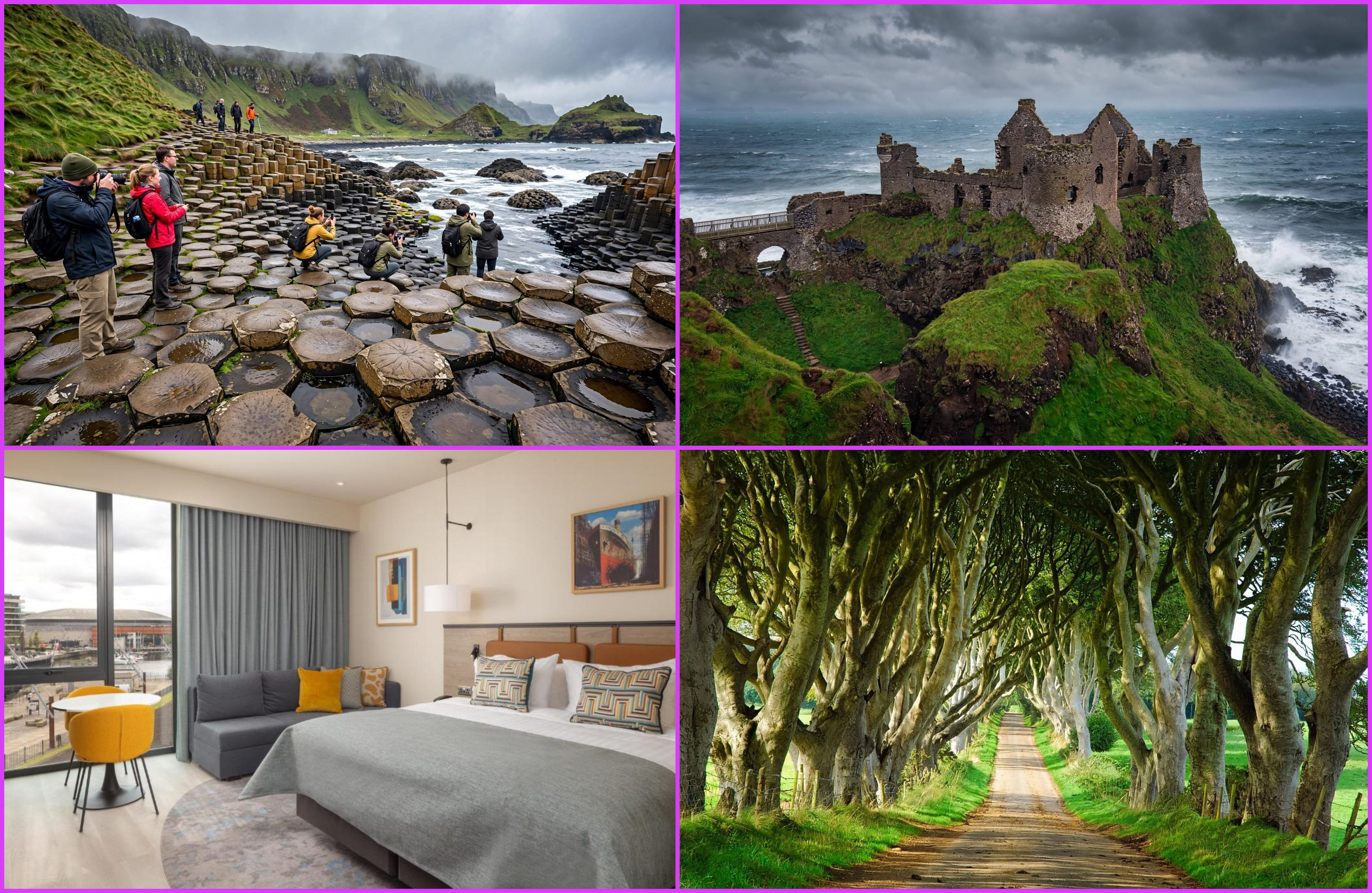 Game of Thrones and Giant's Causeway Tour & Belfast Hotel Stay for 2