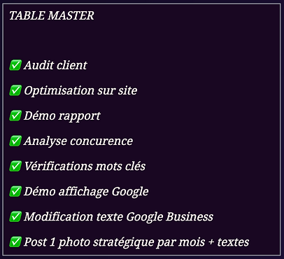 google table master a-creation-site.ch