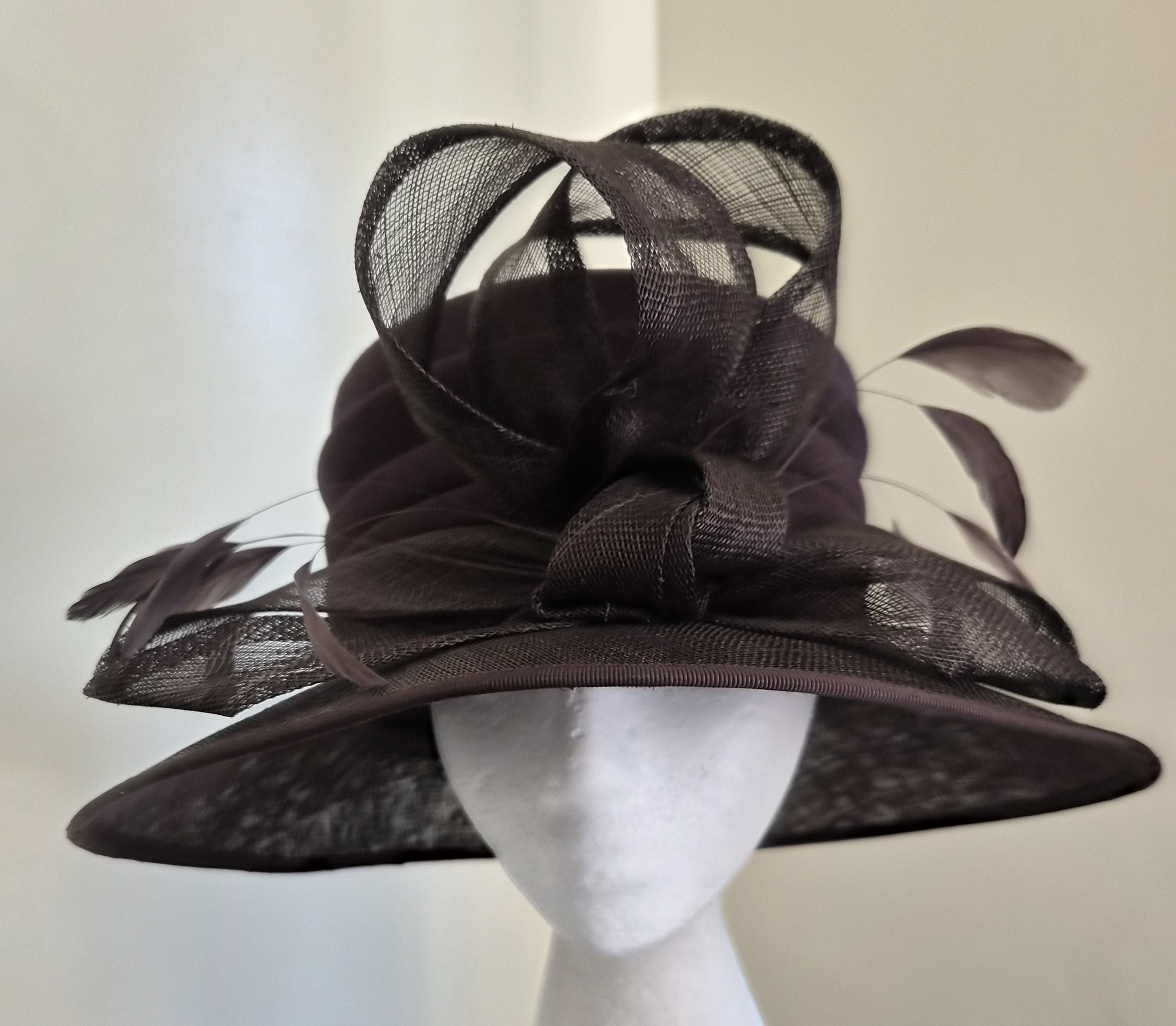 H135 - Occasions by Failsworth Chocolate Brown Occasion Hat