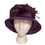 Thumbnail: H61 - Purple Iridescent Organza Hat