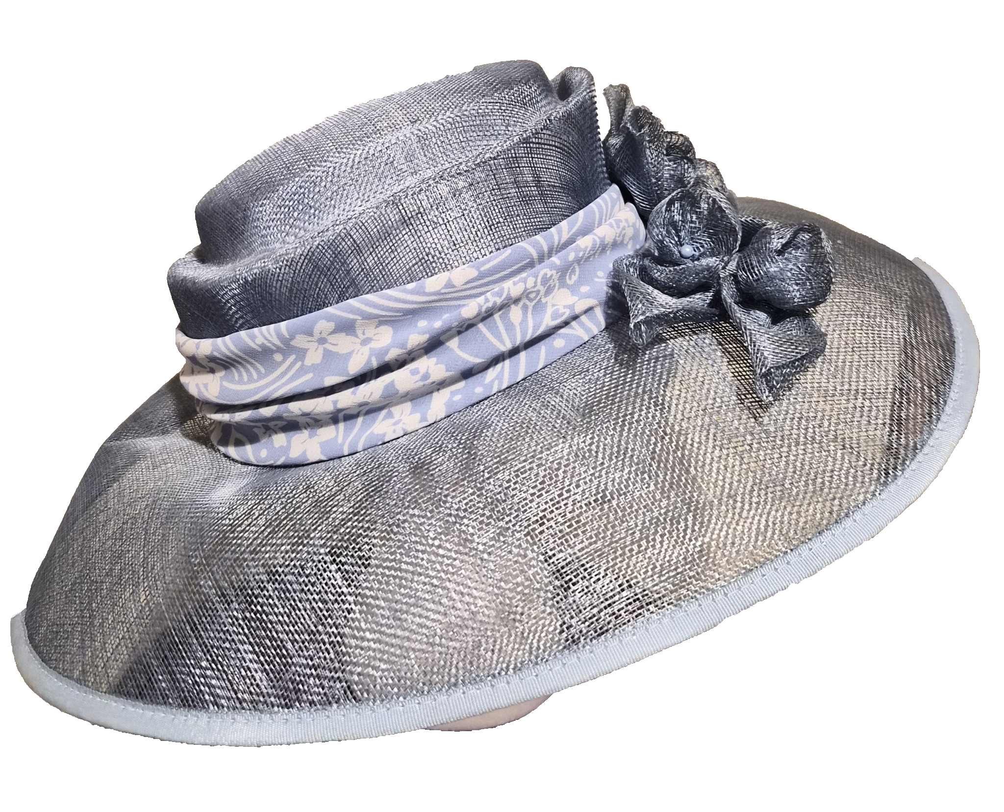 H115 - Eastex Slate Blue Occasion Hat