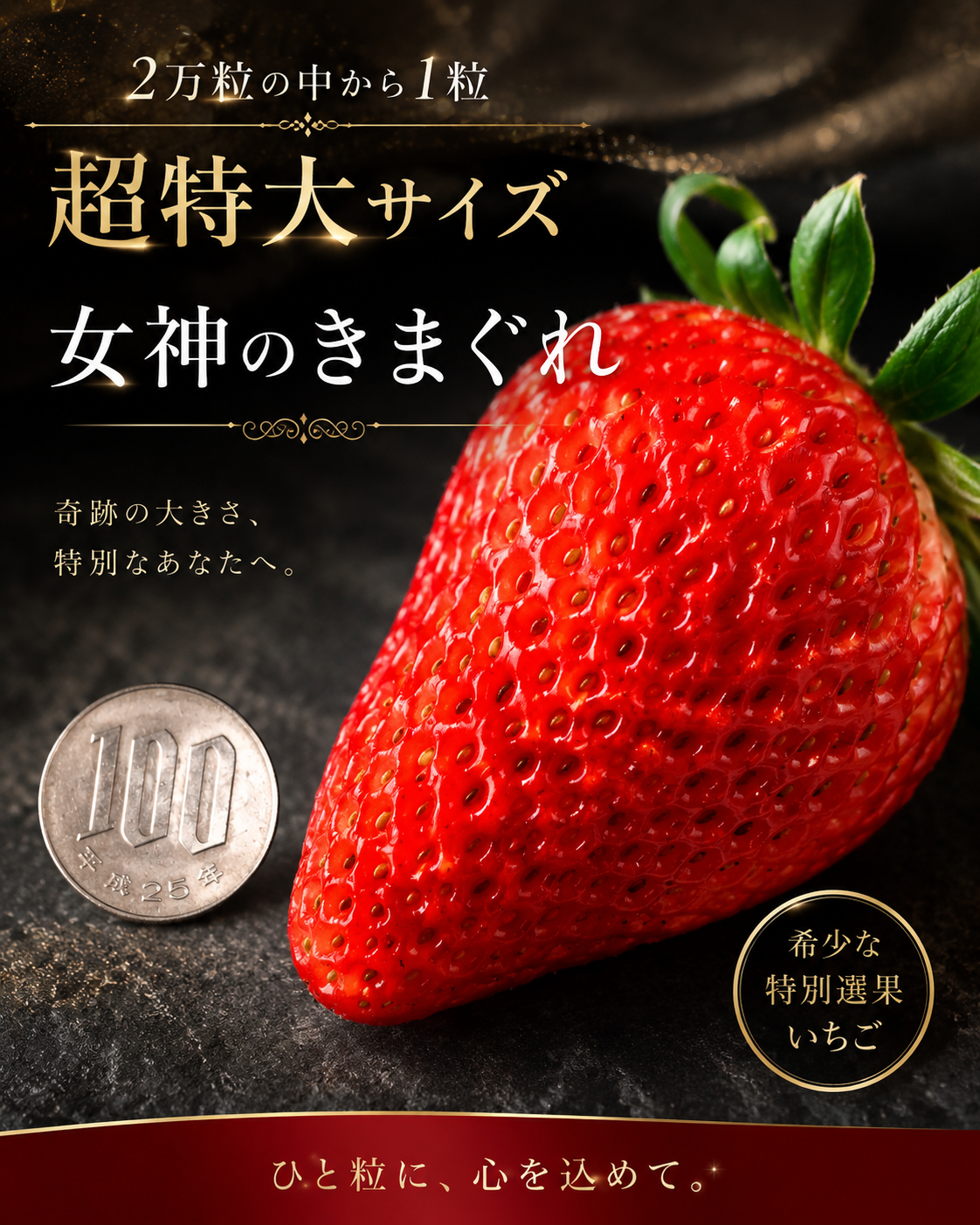 【1玉、10万円】超特大サイズの1玉|女神のきまぐれ