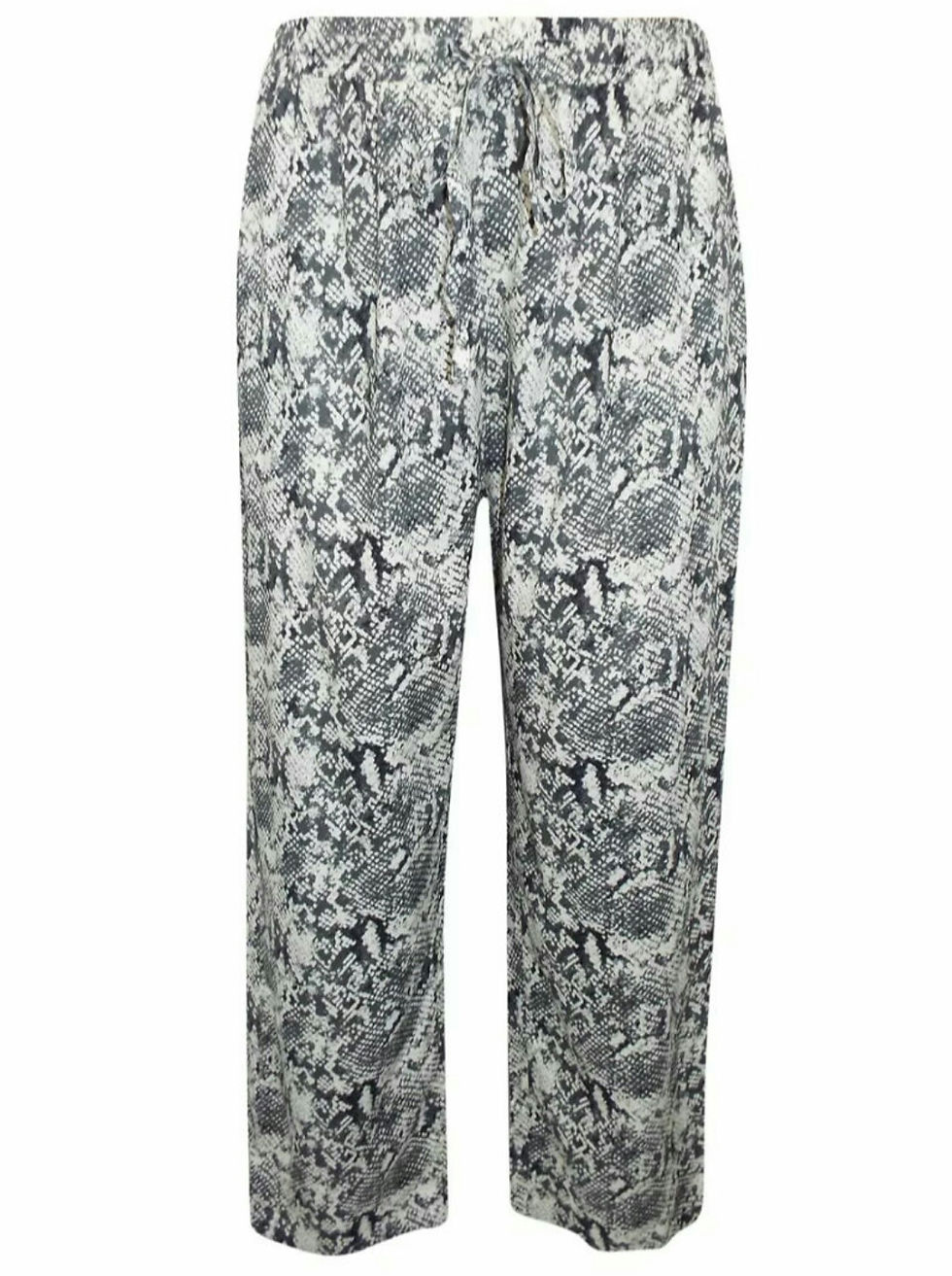 Thumbnail: Ladies Women  Anthology Pull On Printed Woven Harem Trousers Size 18