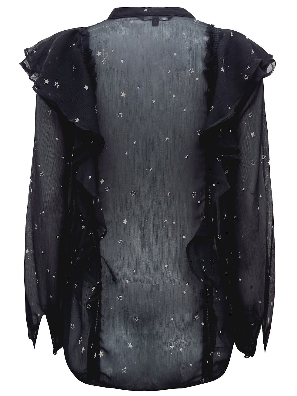 Thumbnail: Ladies N£XT Black Viscose Long sleeve Top size 6 to 20