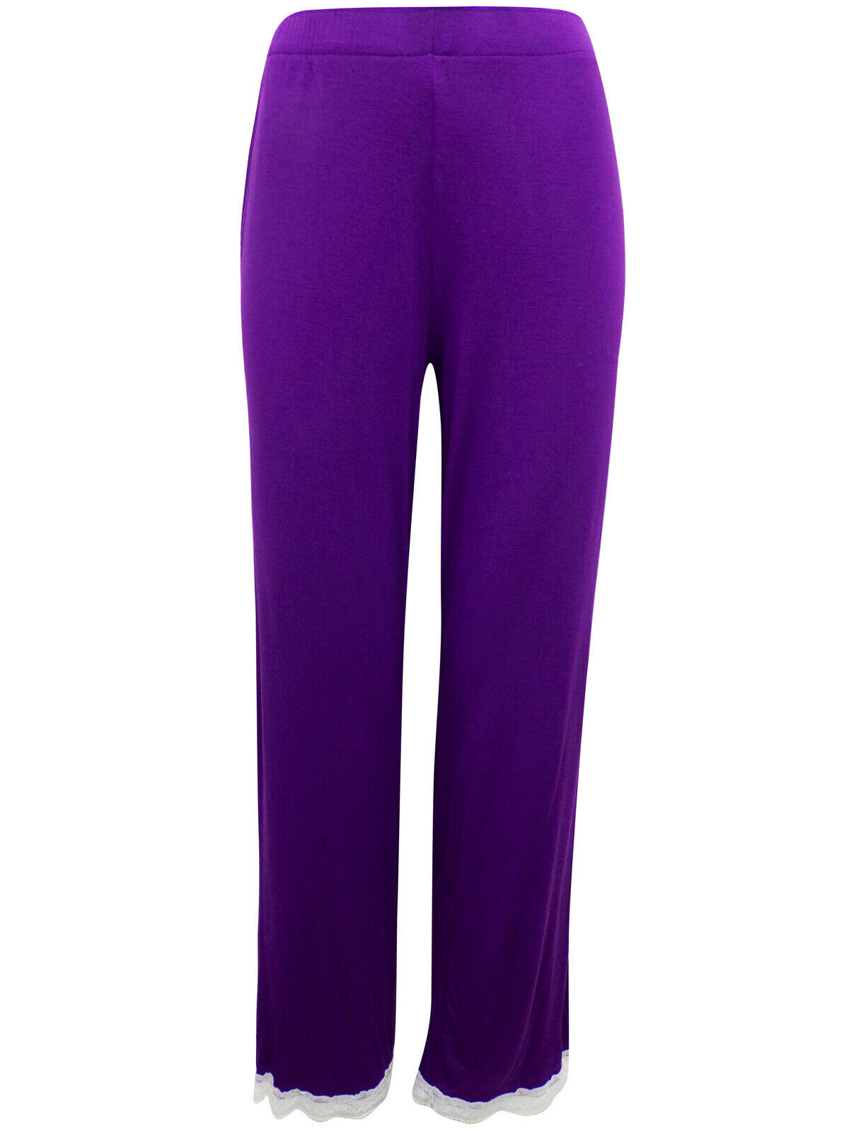 Ladies/Women NEW EX M&S PURPLE Pyjama Bottoms - size 10 to 14