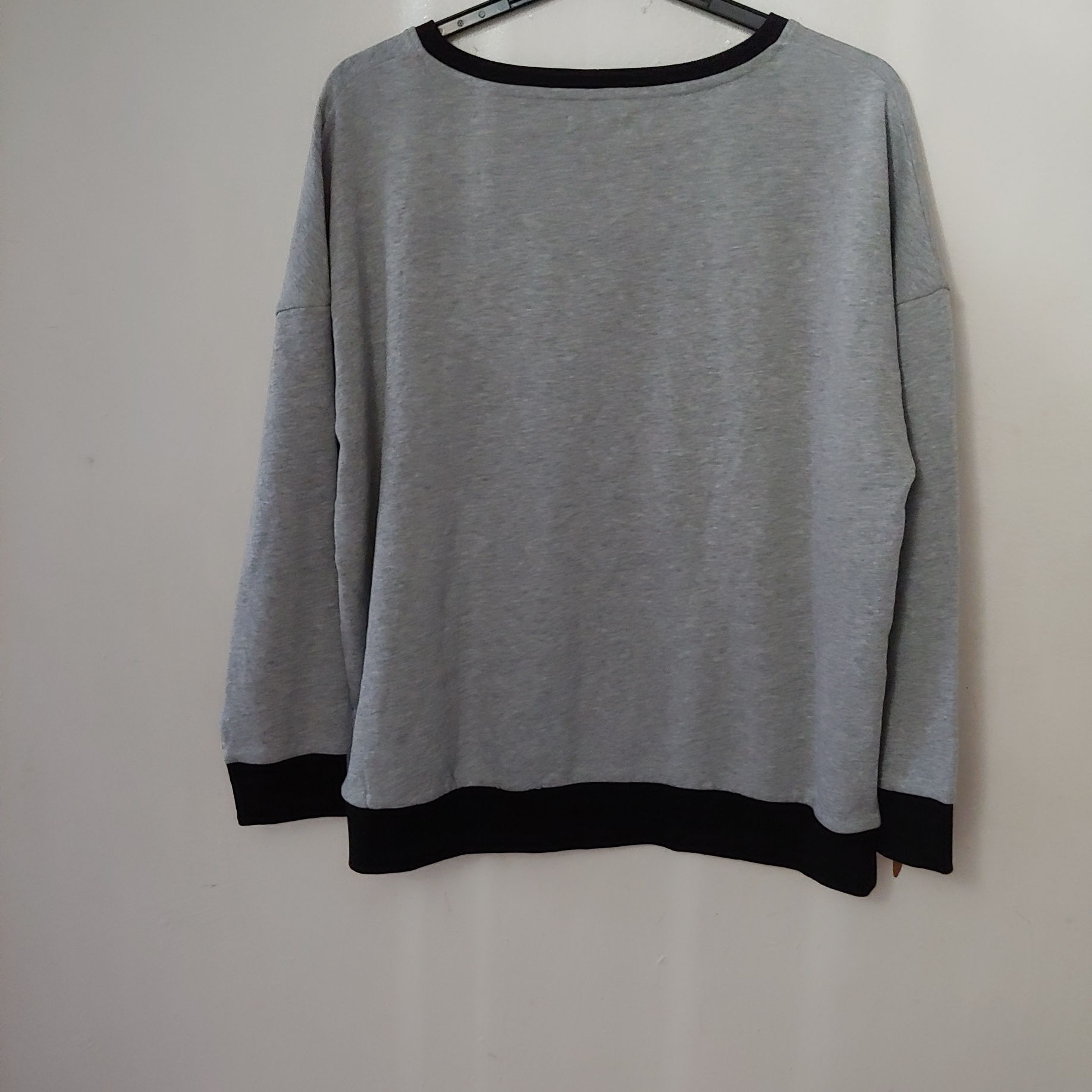 Ladies/Women Capsule Grey Mix Non Iron Round Neck / V shape style Jumper size 22