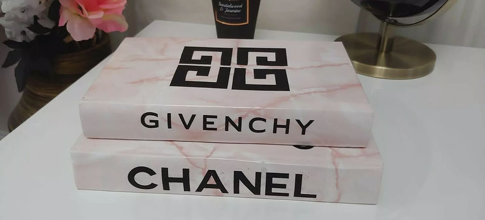 NEW SET OF 2 MIX COLOUR DECORATIVE COFFEE TABLE BOOKS FOR HOME DECORS.