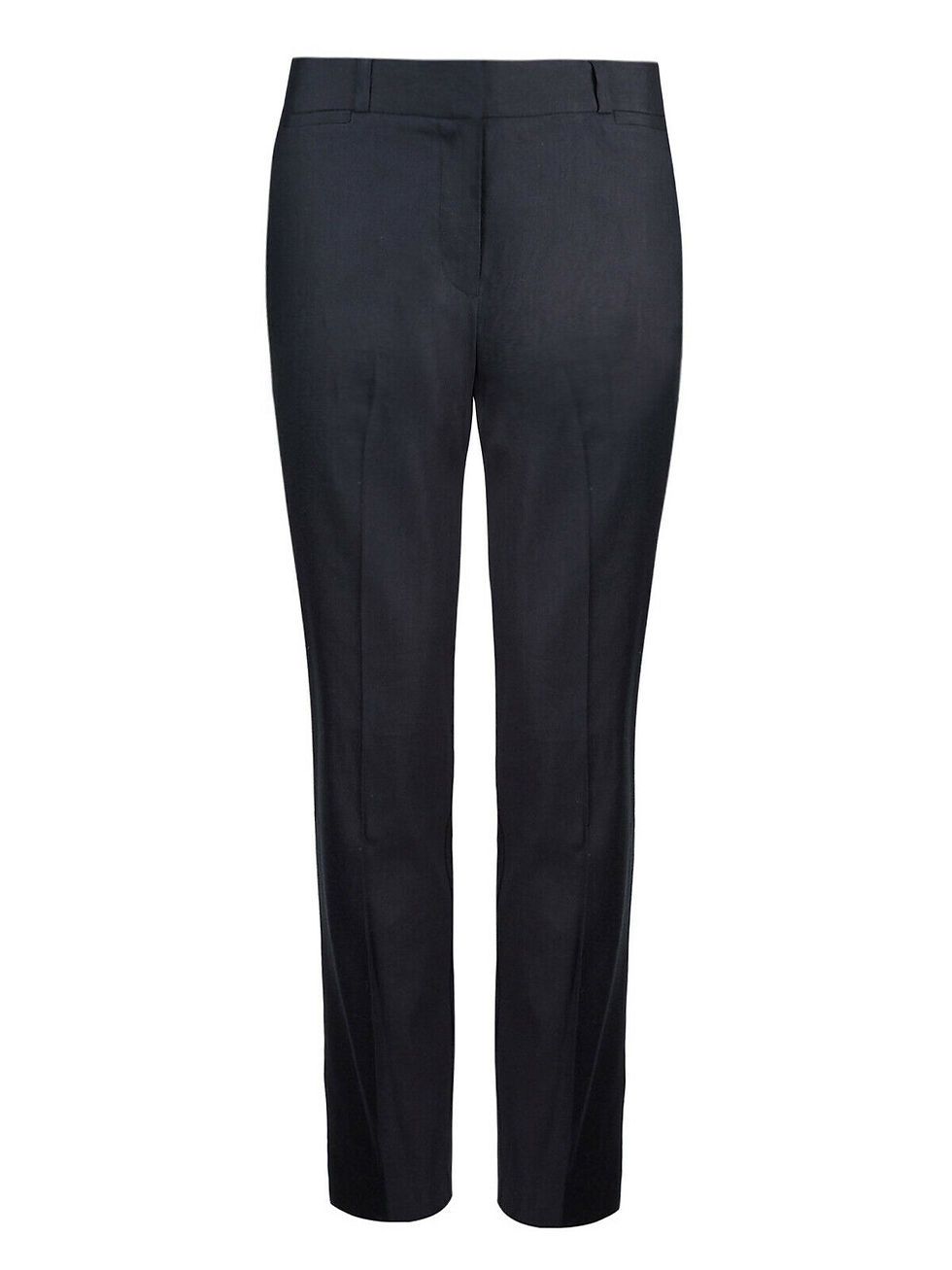 Ladies Ex M&S Charcoal MIX Two Way stretch MORDERN SLIM Trouser Size 6 Medium