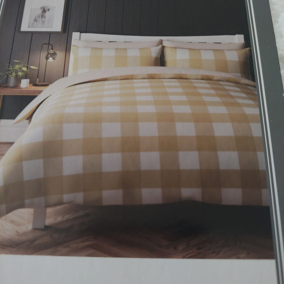 Soft & Cosy Wynne Printed Fleece Single Duvet Cover plus Pillow