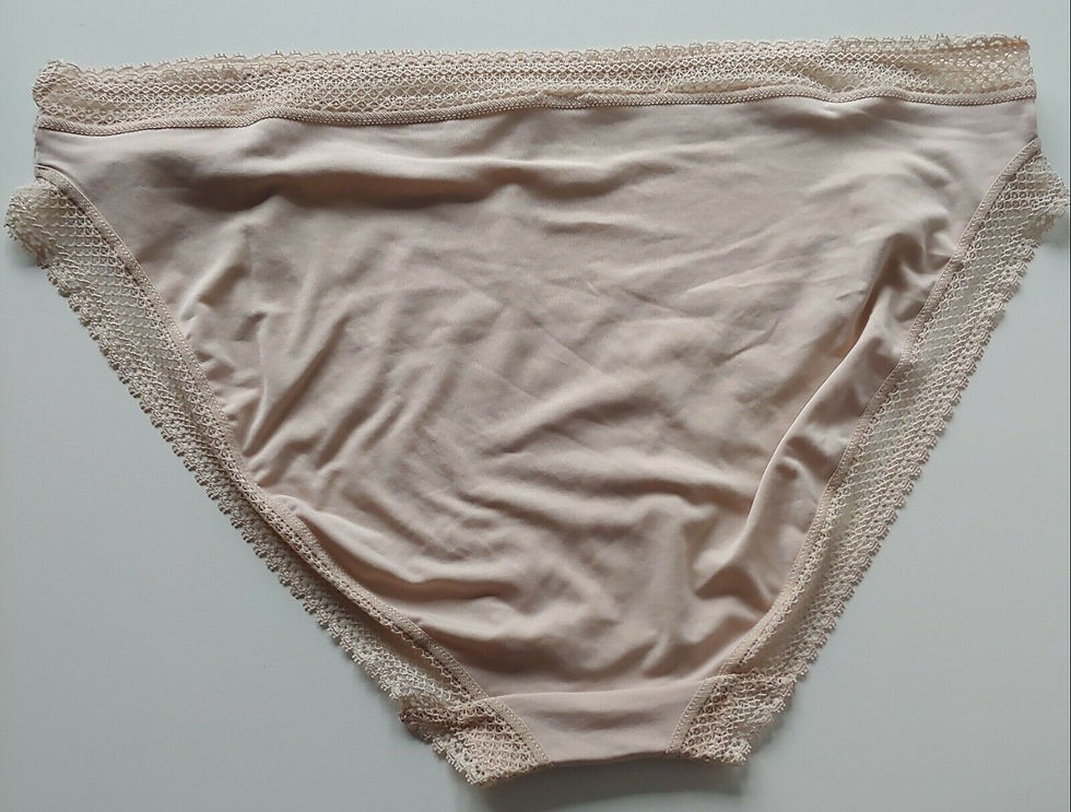 Thumbnail: Ladies EX M&$ Almond Mix floral Lace trim Rich High Rise Leg Kinicker Size 10-22