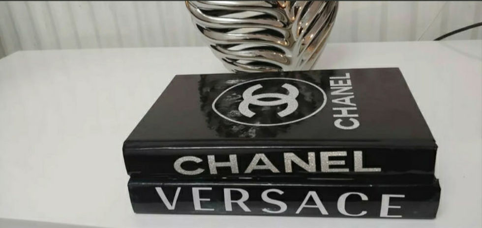 Thumbnail: NEW BOOK SET OF 2 MIX COLOUR DECORATIVE COFFEE TABLE BOOKS FOR HOME DECOR.