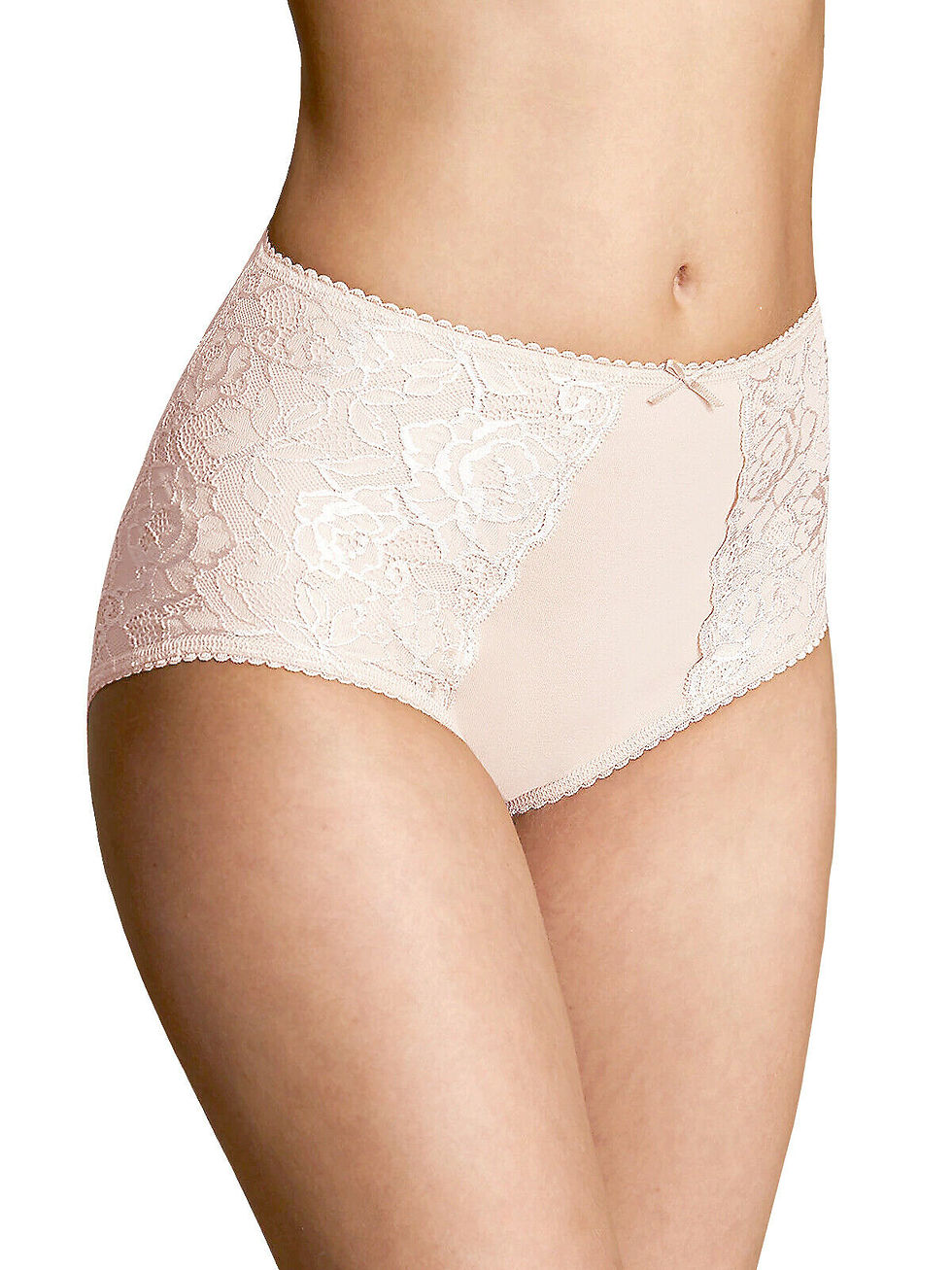 Thumbnail: Ladies M&SPINK Bonded  Ornate lace Panel  Cotton Rich Shaping Full B