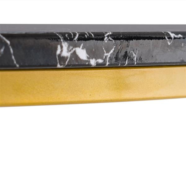 Thumbnail: Simple 90 Round Coffee Table Black Marble