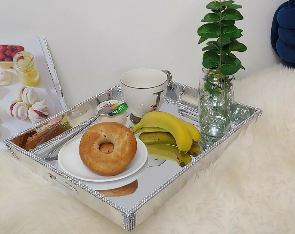 Thumbnail: Mirror Effect Wooden Tray
