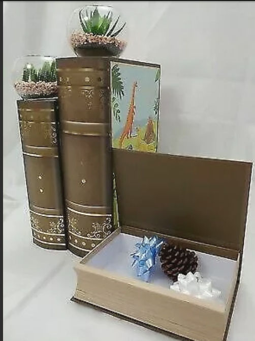 Thumbnail: Decor Books |Storage Book Set\Table Books |books Stacks Set Nested Book Gift Box