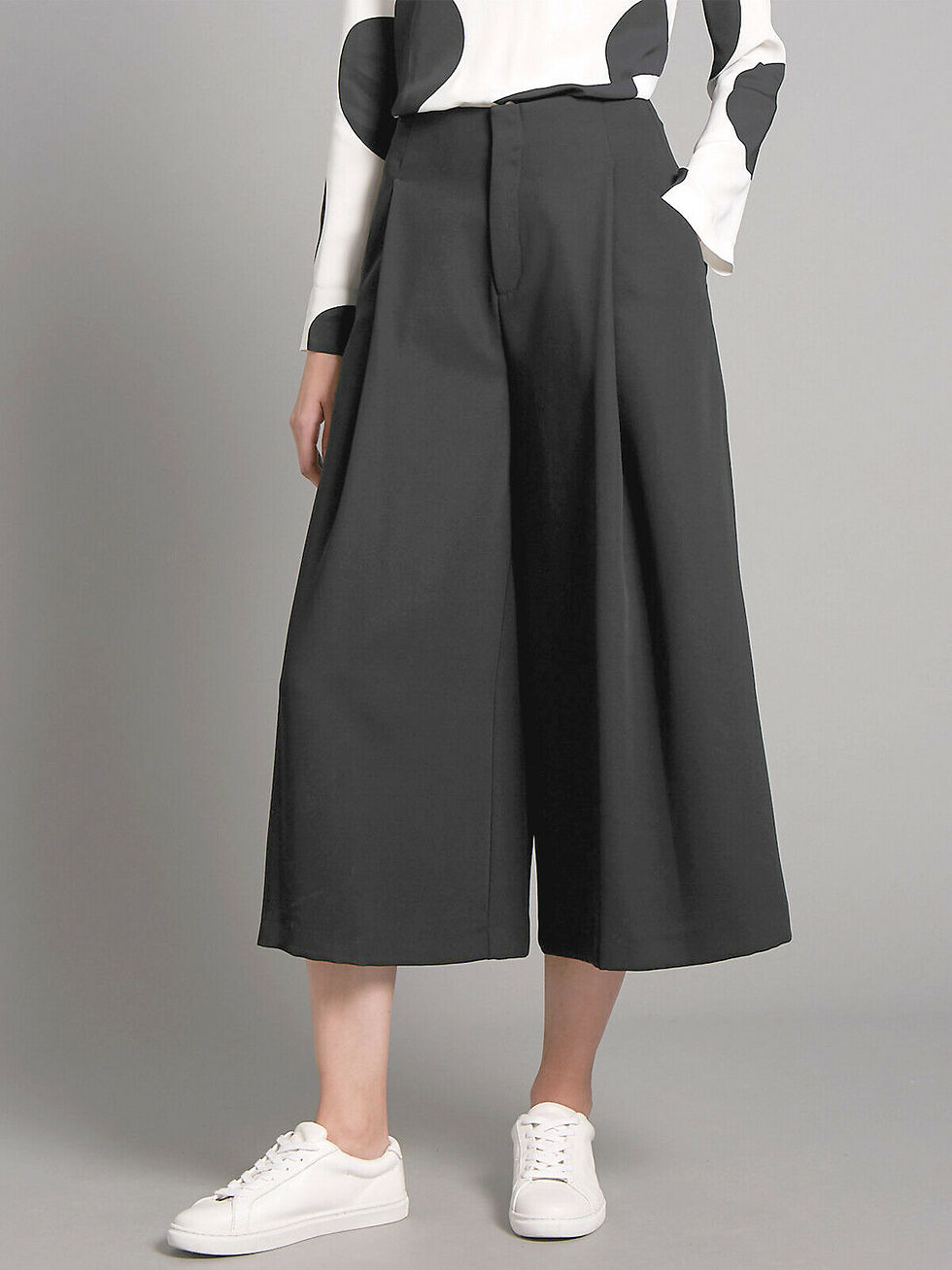 LADIES EX M&S AUTOGRAHY BLACK FORMAL TROUSERS Size 16 Regular