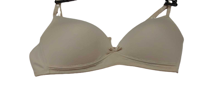 Ladies EX M&S Almond T-shirt Bra Size 36A