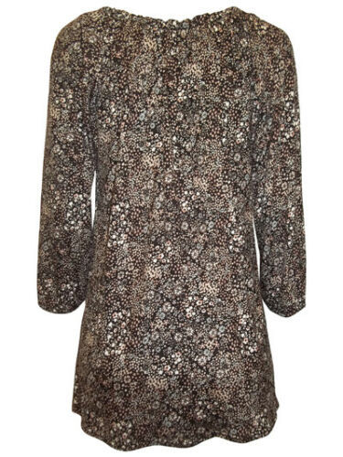 New Captive BROWN Boho Top - Plus Size