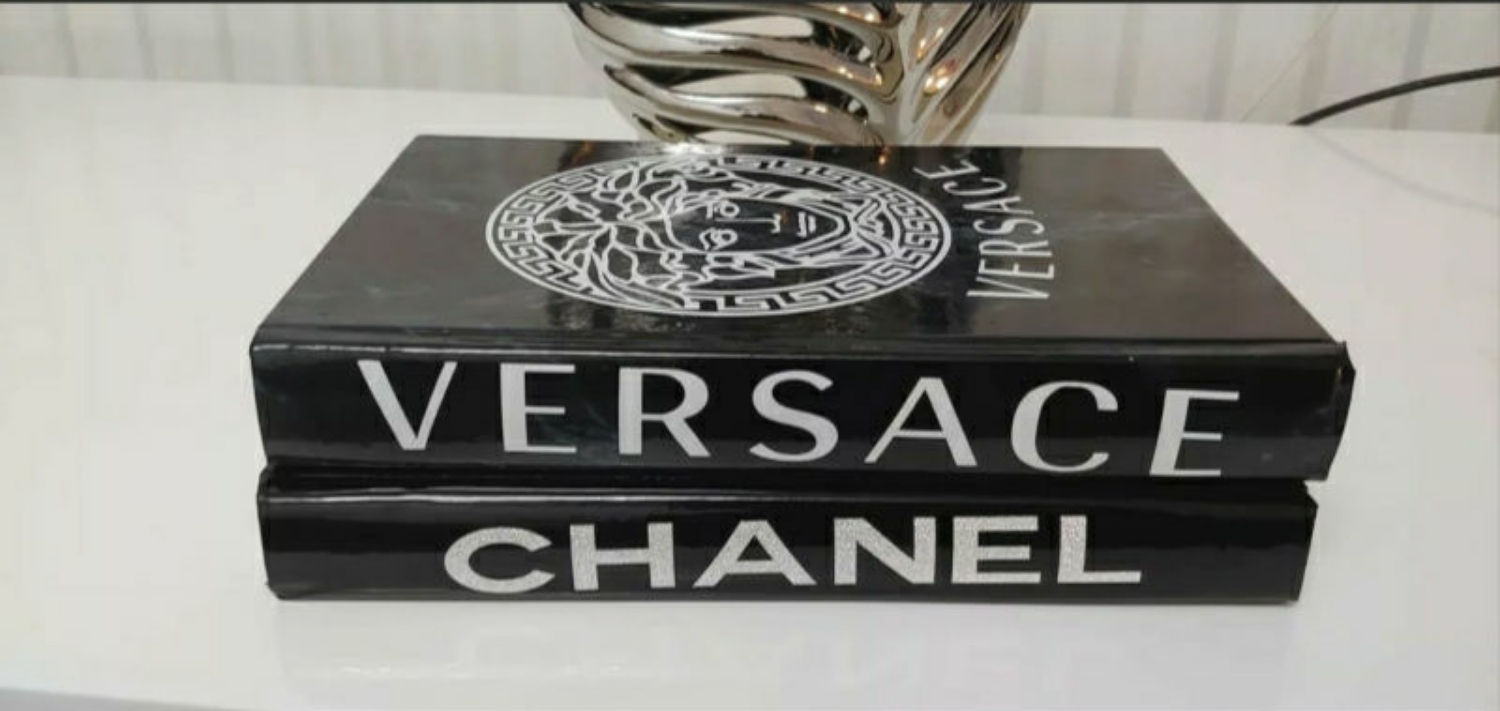 NEW BOOK SET OF 2 MIX COLOUR DECORATIVE COFFEE TABLE BOOKS FOR HOME DECOR.