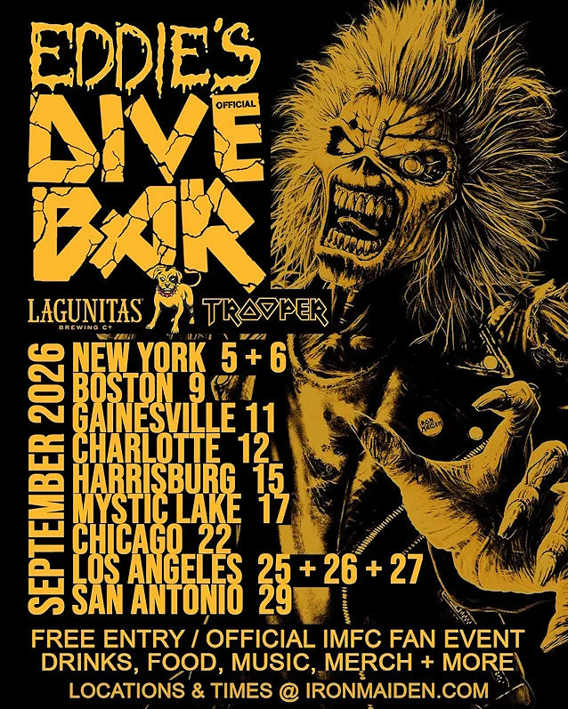 EDDIE'S DIVE BAR POSTER