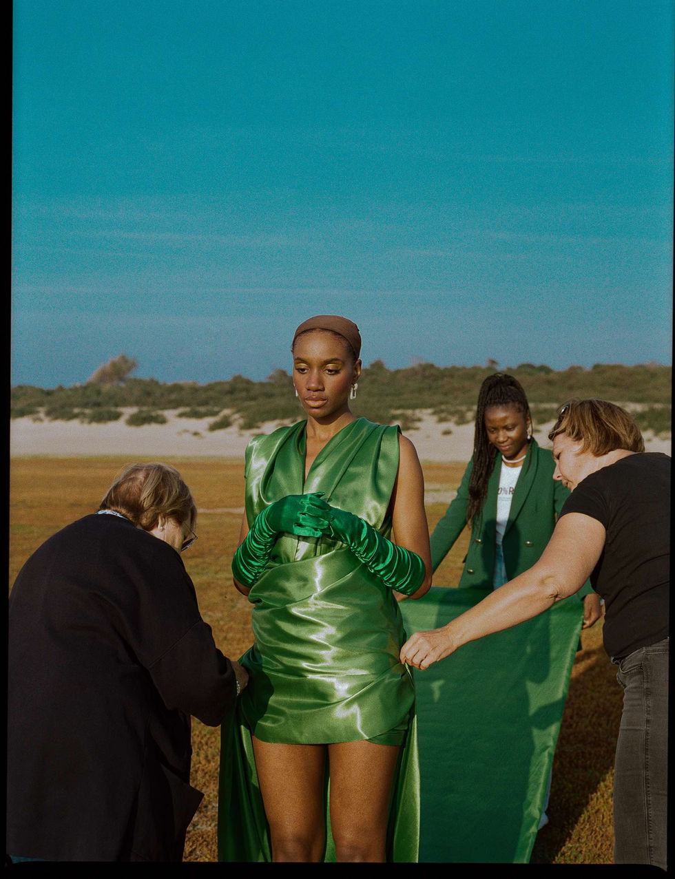 Behind-The-Scenes picture of "Pathless”, short film by Charlotte Verminck