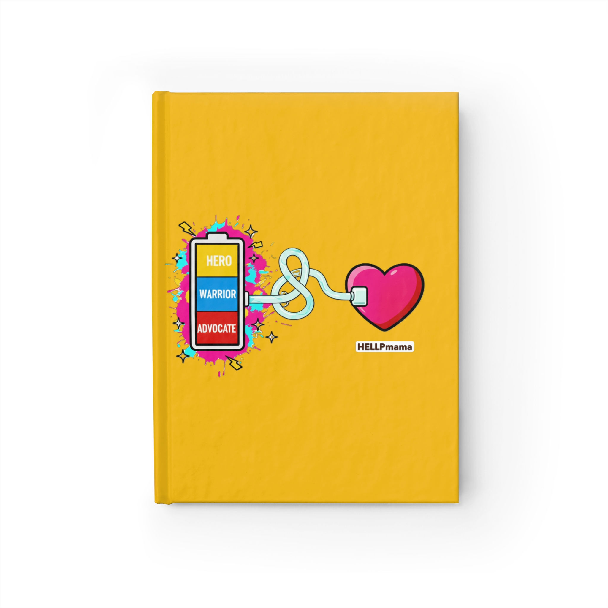 Hero Warrior Advocate Journal Yellow | HELLPmama
