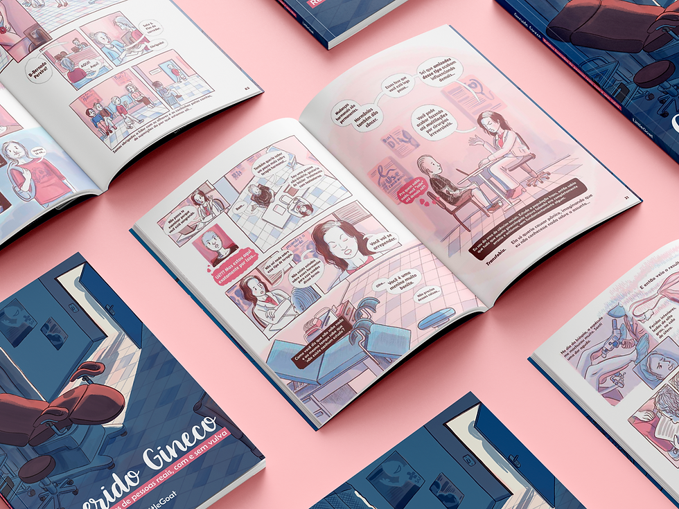 Miniatura: HQ Querido Gineco + brindes