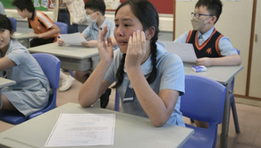 Tears of joy over students' secondary school top picks win