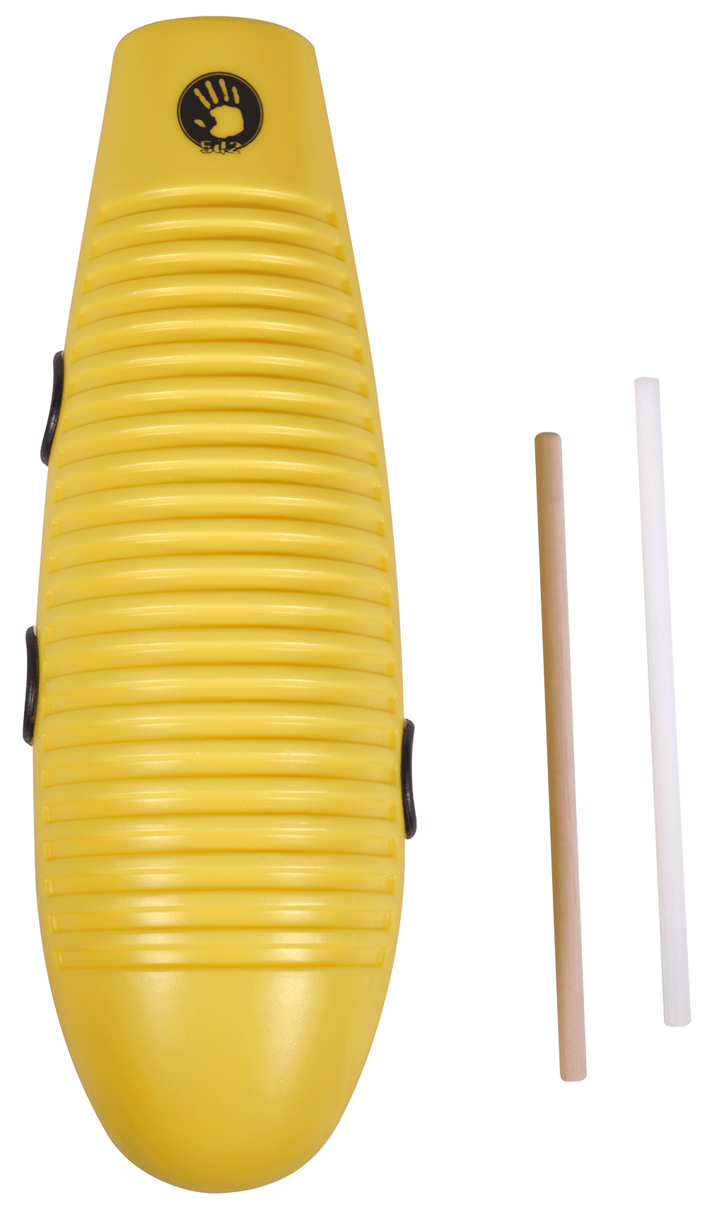5D2 Plastic Guiro Yellow