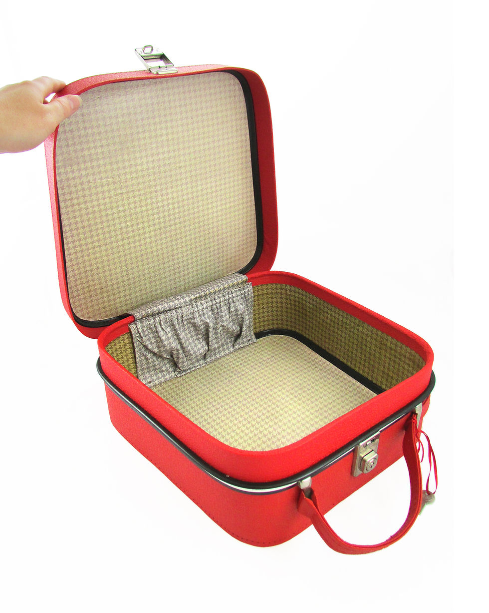 Thumbnail: Forrest Up-cycled Vintage Vanity Case/Handbag