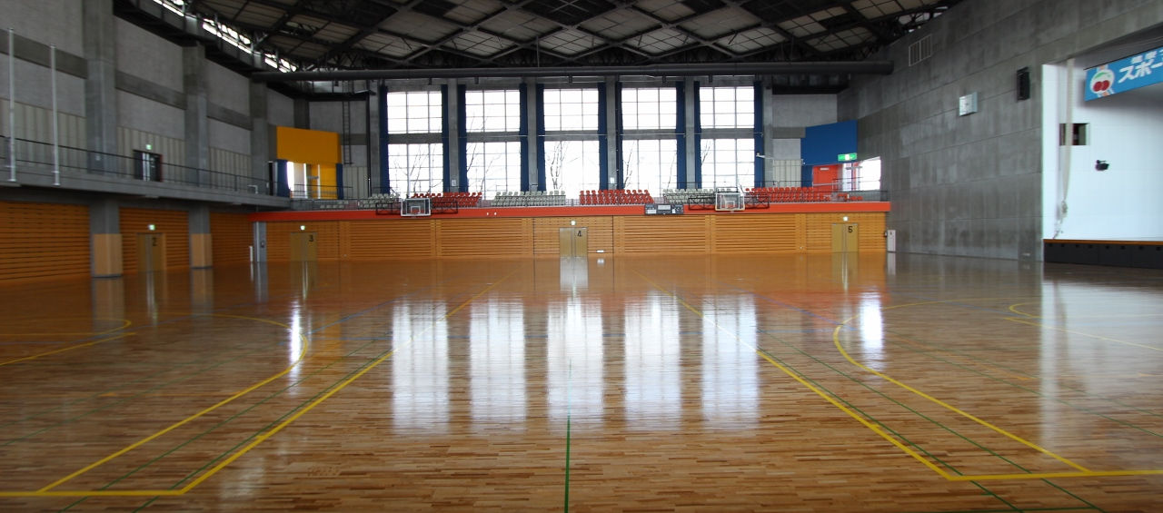 寒河江市市民体育館アリーナ改修工事