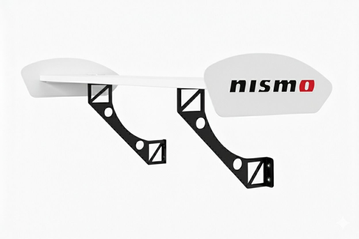 NISMO inspired wall shelf