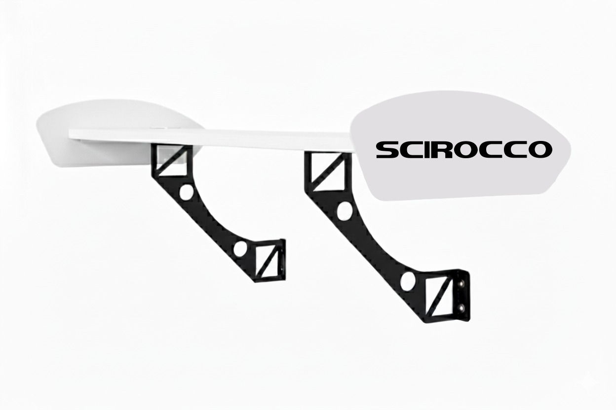 SCIROCCO inspired wall shelf