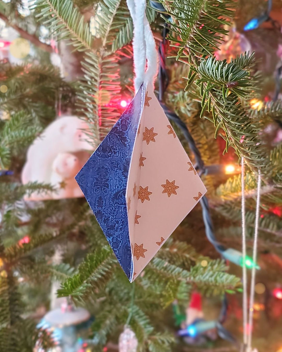 paper ornament diy