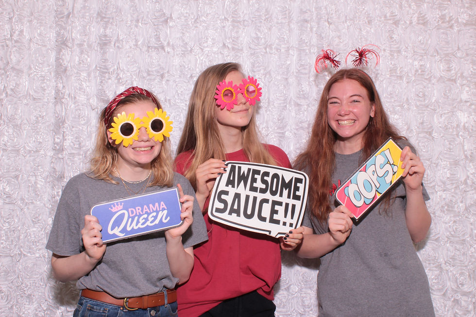 raleigh photo booth rental Sanderson High School