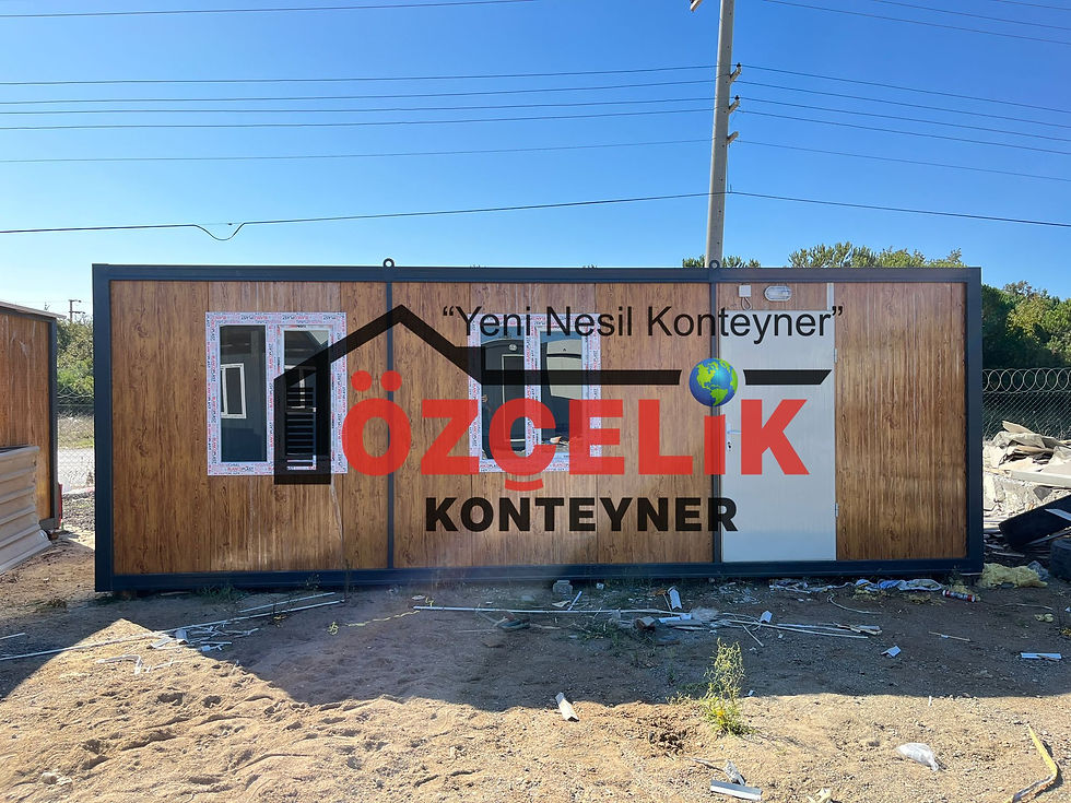 Küçük resim: 1+1 sandviç panel konteyner ev modeli