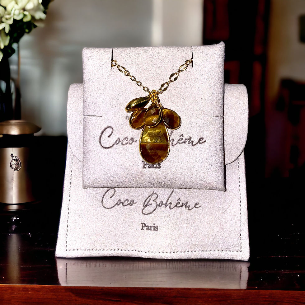 Miniature : Pendentif «Olympe» Gouttes