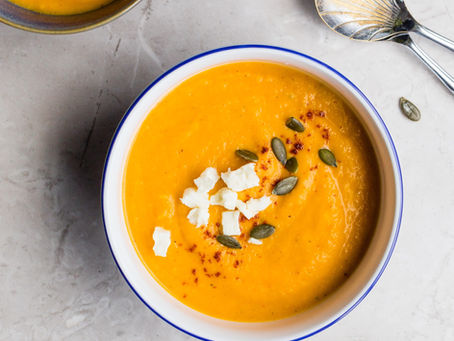 Moroccan Spiced Pumpkin Soup 