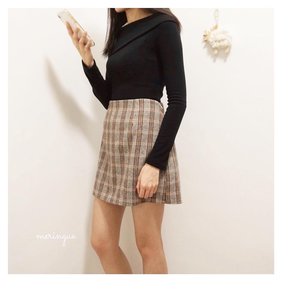 縮圖：LAYERED SLIM FIT T-SHIRT (BLACK)