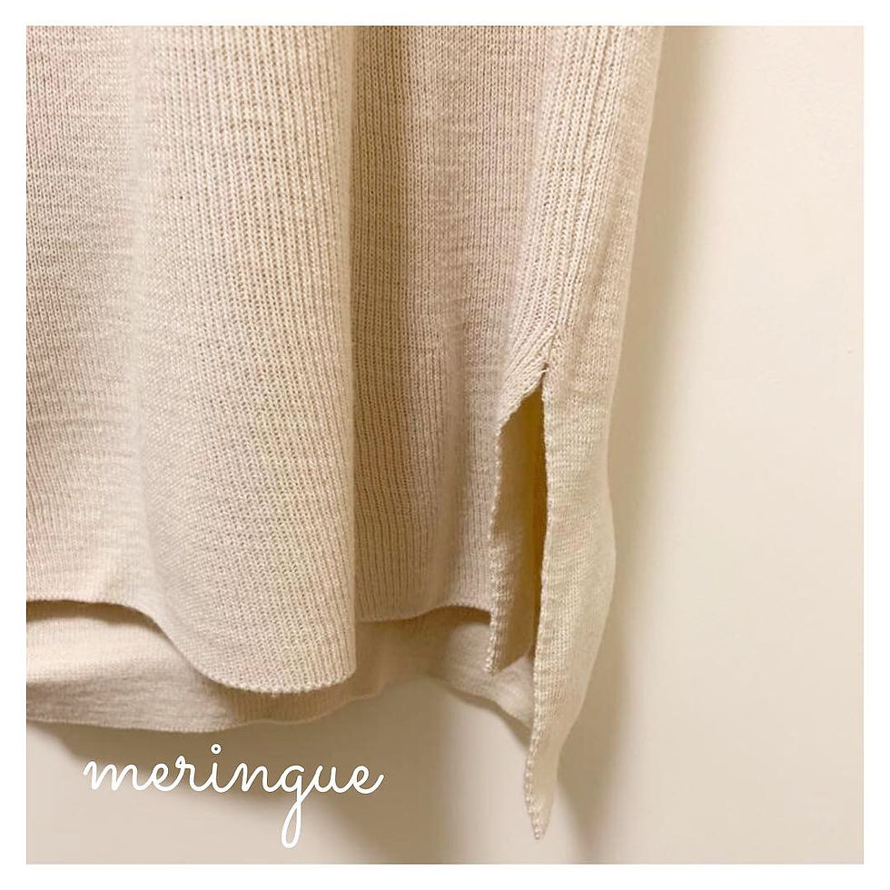 縮圖：[現貨BLACK] SINGLE TONE KNIT DRESS