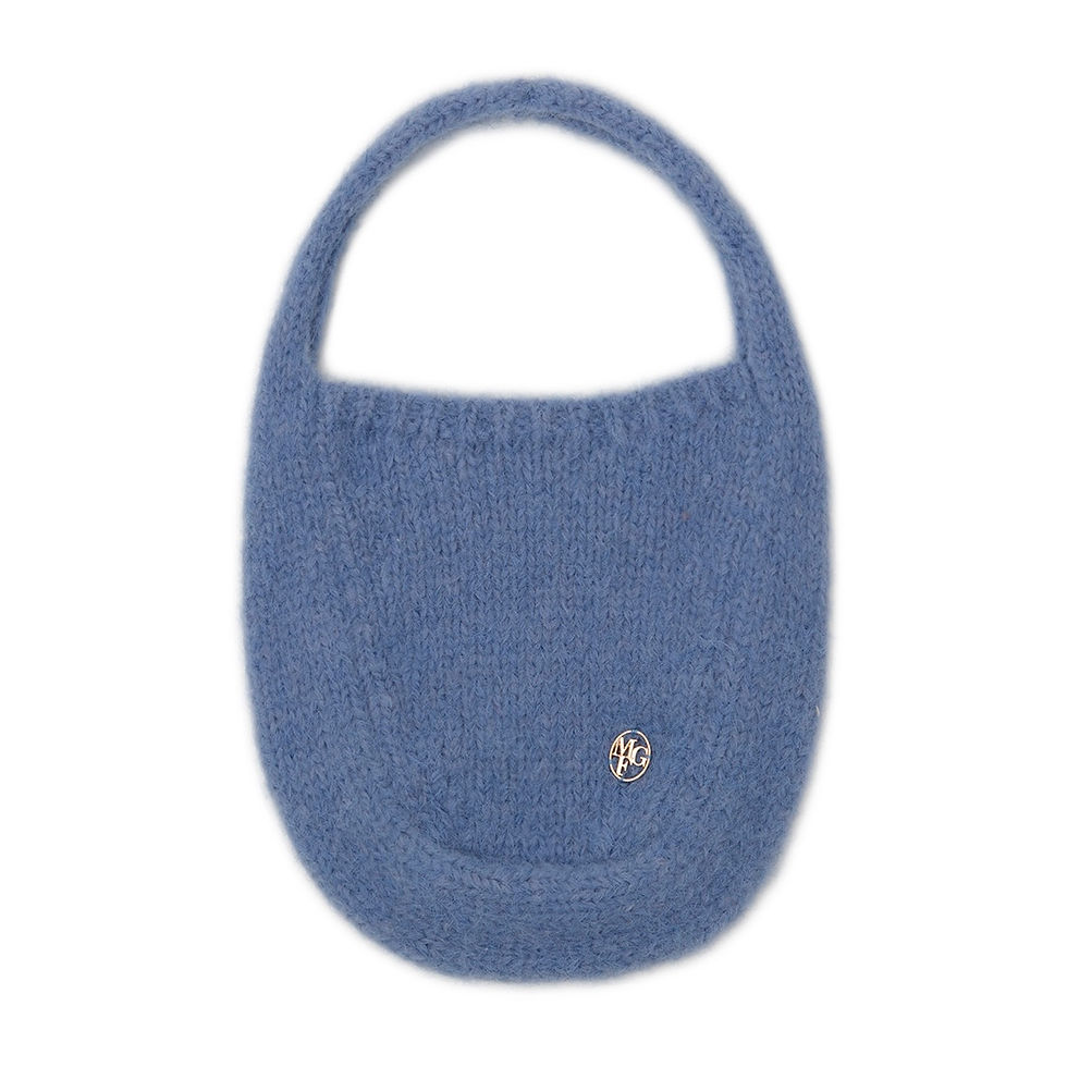 縮圖：MARITHE W HAIRY KNIT BAG