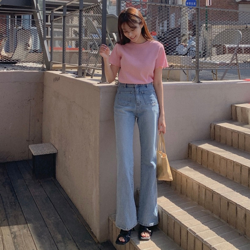 縮圖：[現貨CREAM]  捲捲邊窩夫TEE (6色)