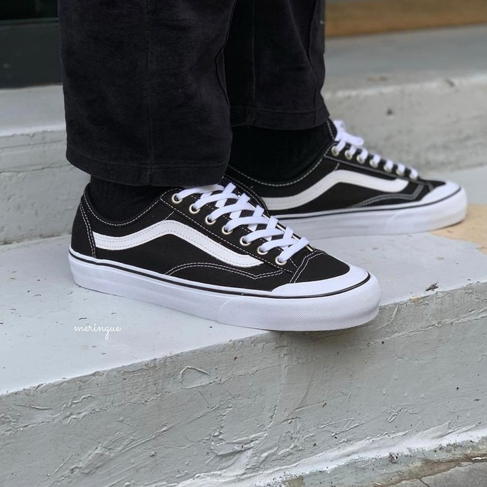 縮圖：VANS STYLE 36 SF DECON (WHITE-BLACK / BLACK-WHITE)