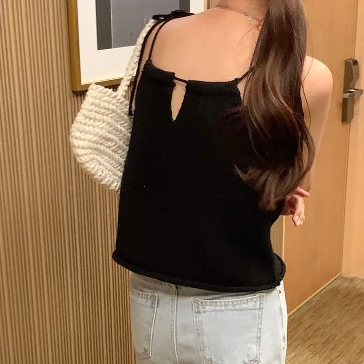 縮圖：2-WAY小卷邊綁結背心 (3色)